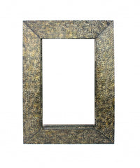 34 x 48 x 4 Bronze Gravel-Like Mosaic Frame - Dressing Mirror