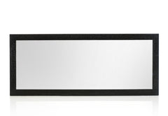 20' Black MDF and Glass Mirror