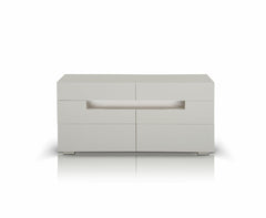 28' White MDF Dresser