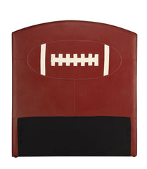 Twin Headboard Only, Football - Pu, Wood, Plywood, Fr Foa Football