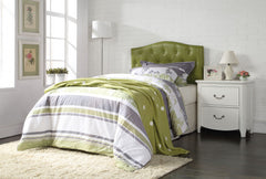 Queen/Full Headboard Only, Green Pu