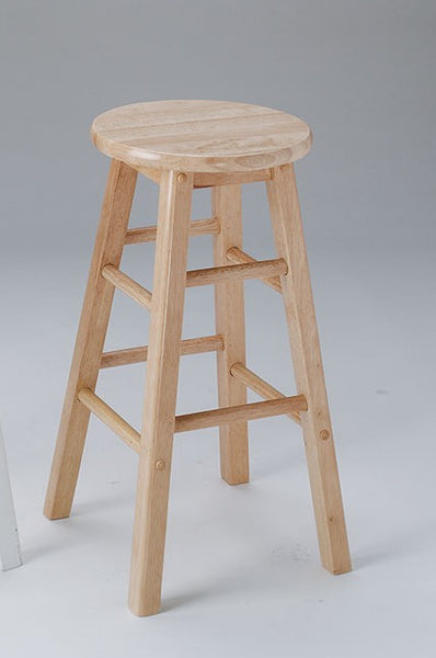 17' X 1' X 29' 2pc Natural Bar Stool