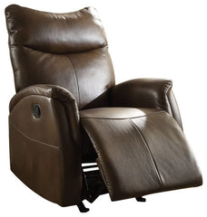 30' X 36' X 41' Brown Leather-Aire Motion Recliner