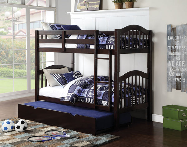 Heartland Twin/Twin Bunk Bed, Espresso