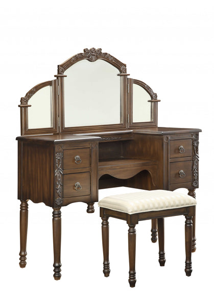 Ashton Vanity Mirror, Oak