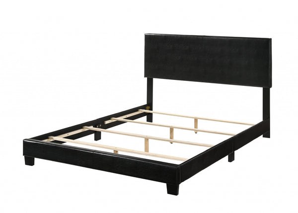 85' X 64' X 47' Queen Black Pu Bed