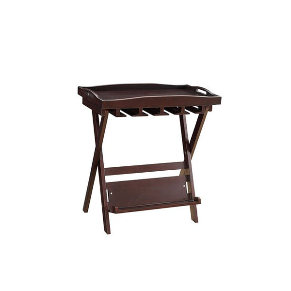 Mahogony Wooden Foldable Tray Table