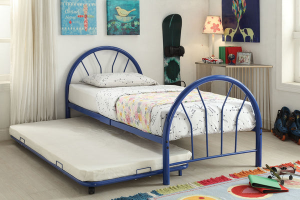 79' X 39' X 33' Twin Blue Silhouette Bed