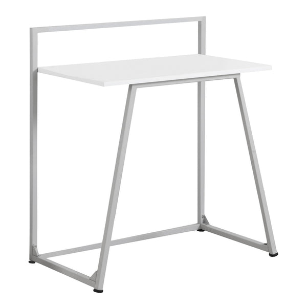 17.75" x 29.5" x 34" White Mdf Metal  Computer Desk