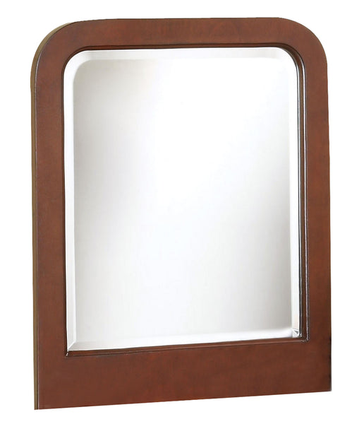 Arch Wooden Vanity Mirror