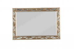 2' X 48' X 32' Antique Gold Wood Mirror