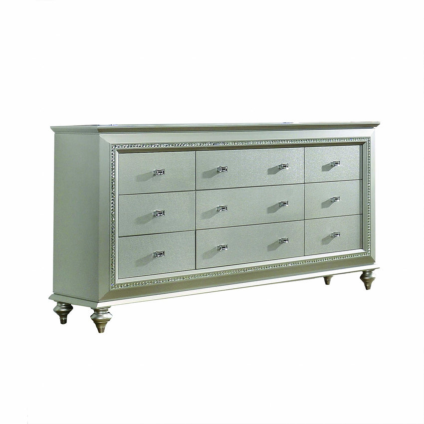 18' X 66' X 39' Champagne Wood Dresser