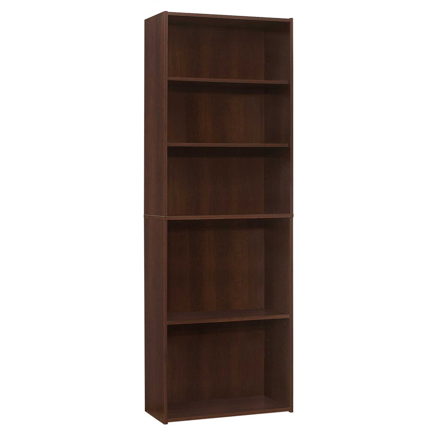 Five Shelf Cherry Bookcase