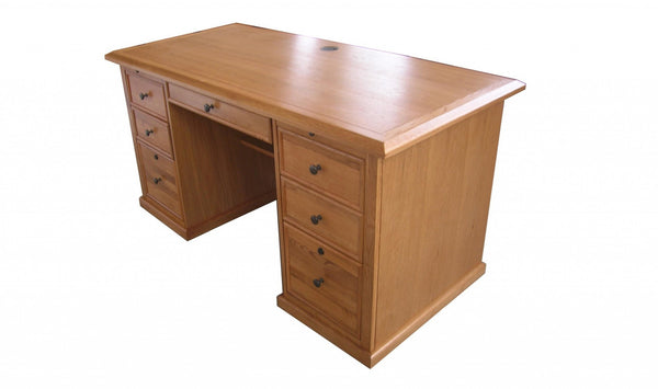 Classic Harvest Oak Hardwood Desk