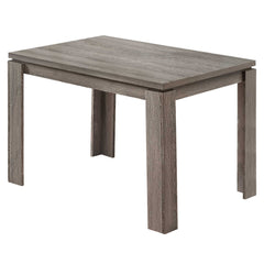 48" X 32" X 30.5 " Dark Taupe Dining Table