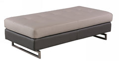 63" X 32" X 19" Twoto Tone Ottoman