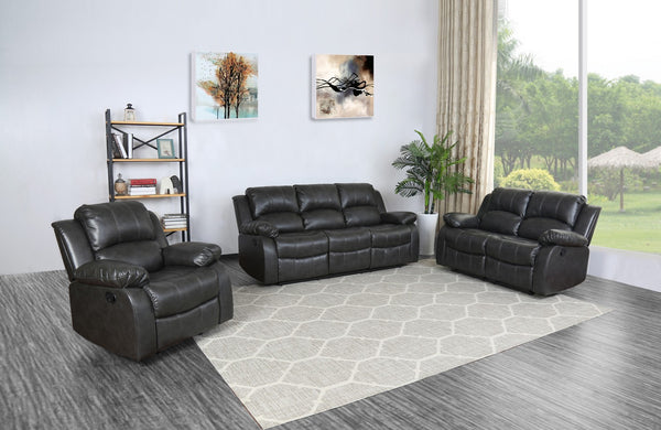 178" X 114" X 120" Gray  Sofa Set