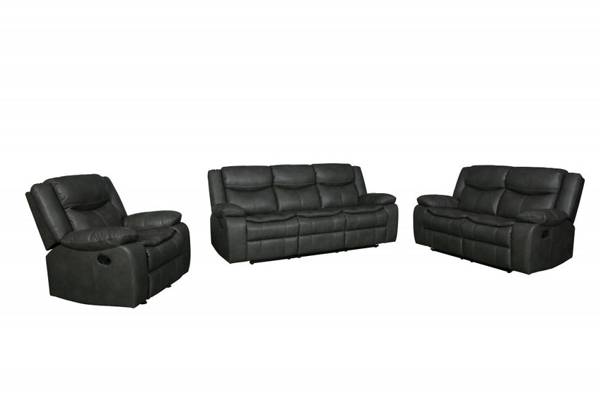 192" X 108" X 120" Gray  Sofa Set