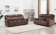 154" X 80" X 80" Brown  Sofa Love