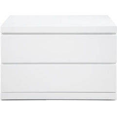 30 X 18 X 20 White Nightstand