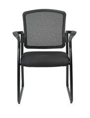 25.5" x 23.5" x 35.5"Black Mesh Fabric Guest Chair