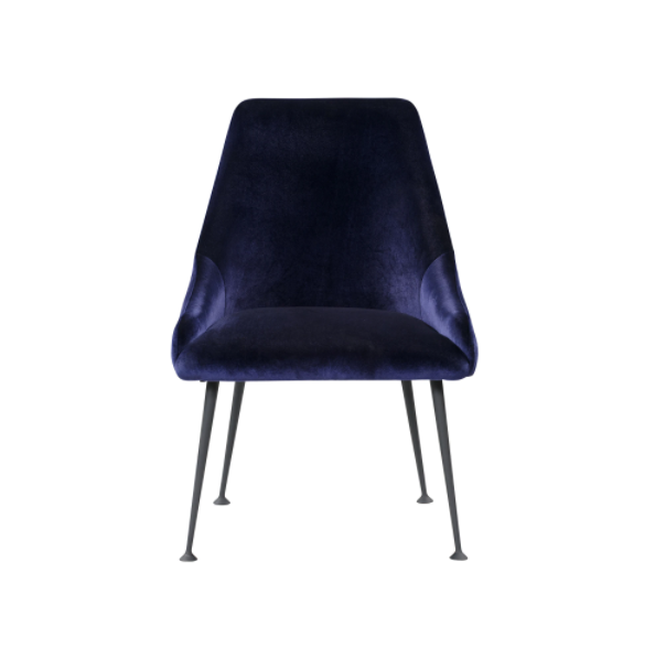 Contempo Cobalt Blue Microfiber Dining or Side Chair