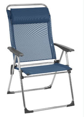 Set of 2 Blue Premium XL Aluminum Folding Chairs