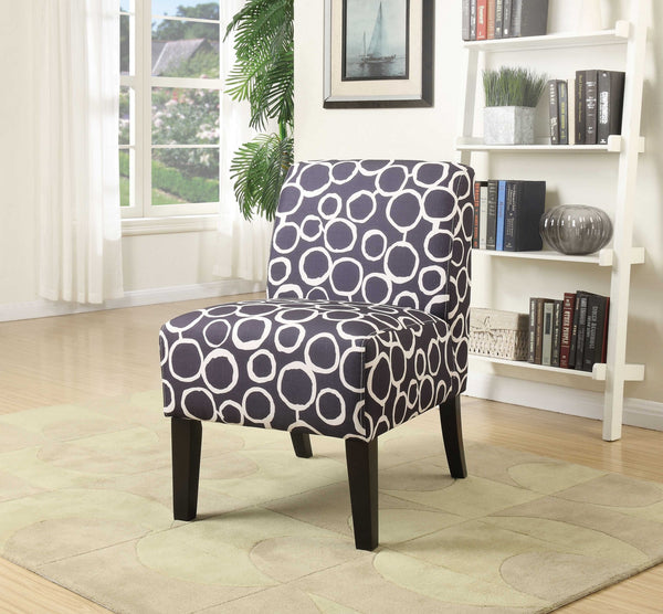 23' X 31' X 34' Pattern Wood Accent Chair