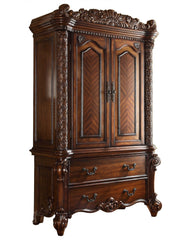 87' Two Doors Cherry Wood TV Armoire