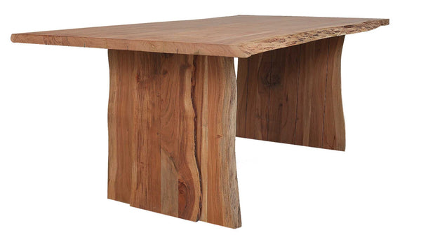 Solid Acacia Wood Live Edge Dining Table