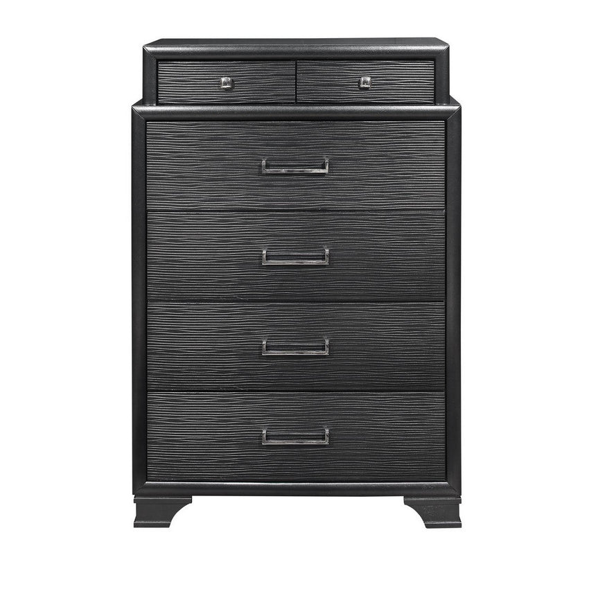 Grey Chest with 6 Drawers