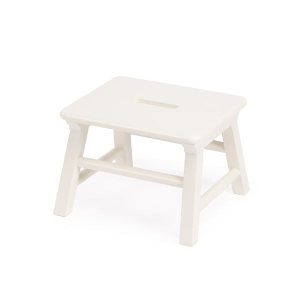 Classic White Step Stool