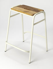 Classic White Counter Stool