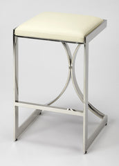 Silver Plated Counter Stool