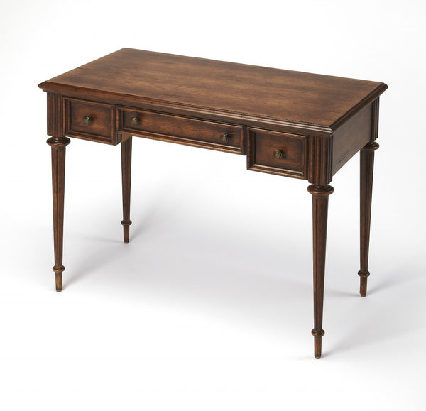 Dark Toffee Writing Desk