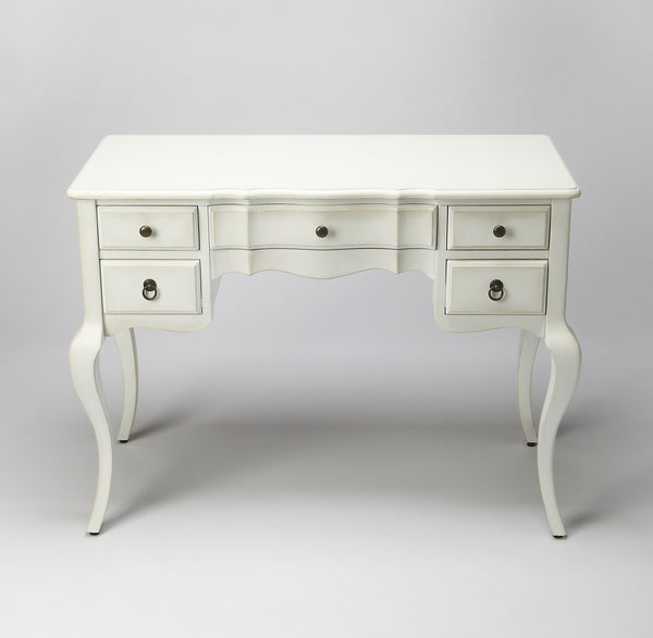 Traditional Cottage White Writing Desk