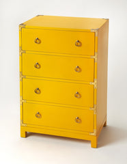 Ardennes Yellow Campaign Accent Chest