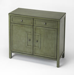 Imperial Green Console Cabinet