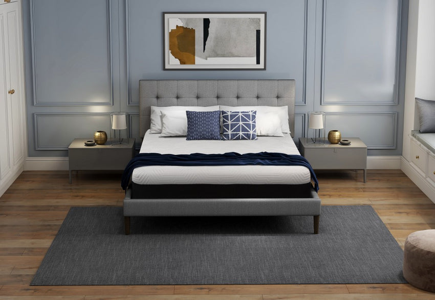 11.5' Lux Copper Infused Gel Memory Foam and High Density Foam Mattress Twin