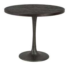 Round Black Dining Table