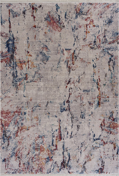 10' x 13' Gray Toned Abstract Area Rug