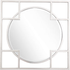 X Shaped Beveled Edge Mirror