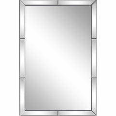 Beveled Glass Wall Mirror