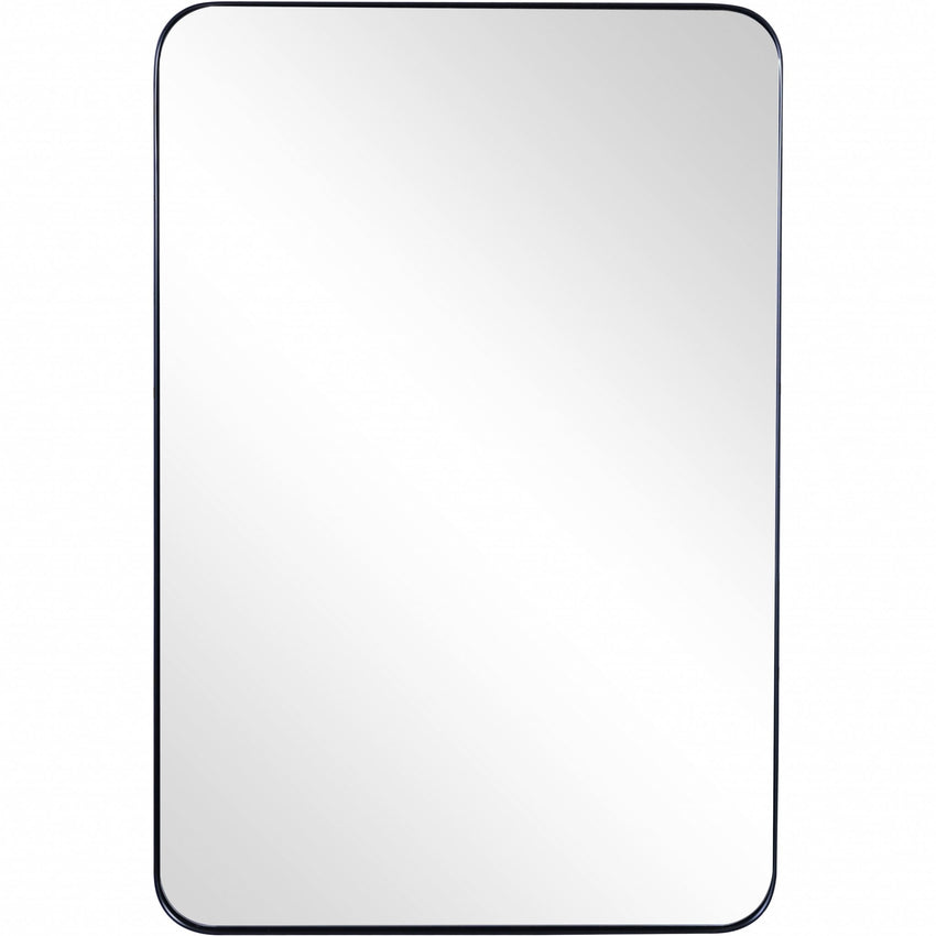 Rectangular Metal Framed Mirror