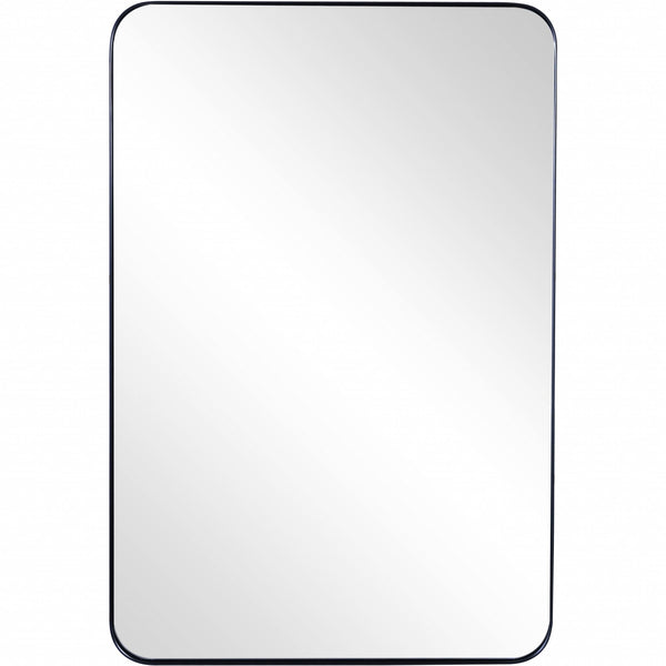 Rectangular Metal Framed Mirror