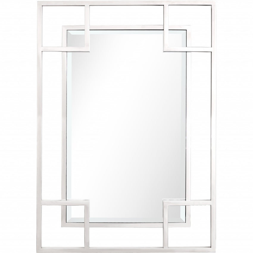 X Shaped Rectangular Mirror