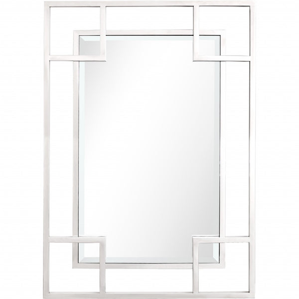 X Shaped Rectangular Mirror