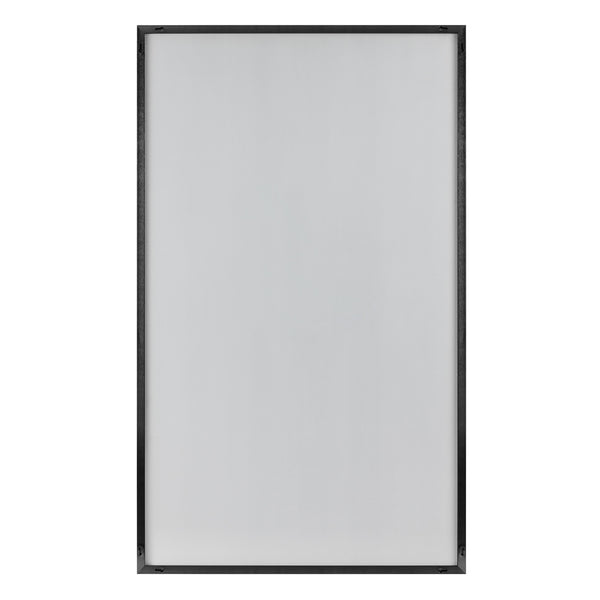 Jumbo Minimal Black Bathroom Vanity Mirror