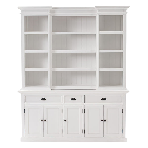 Classic White Large Kitchen Hutch