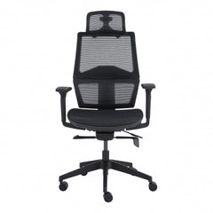 High Back and Neck Support Black Mesh Office Chair